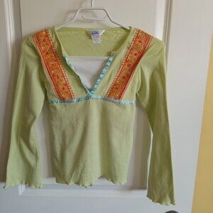 Girls La Senza Girl Long Sleeve Shirt Size Large
